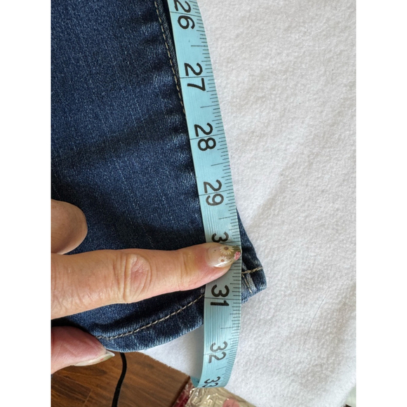 Women's Kut from the Kloth mid rise straight leg Jeans Size 14 Blue Denim - Picture 12 of 12